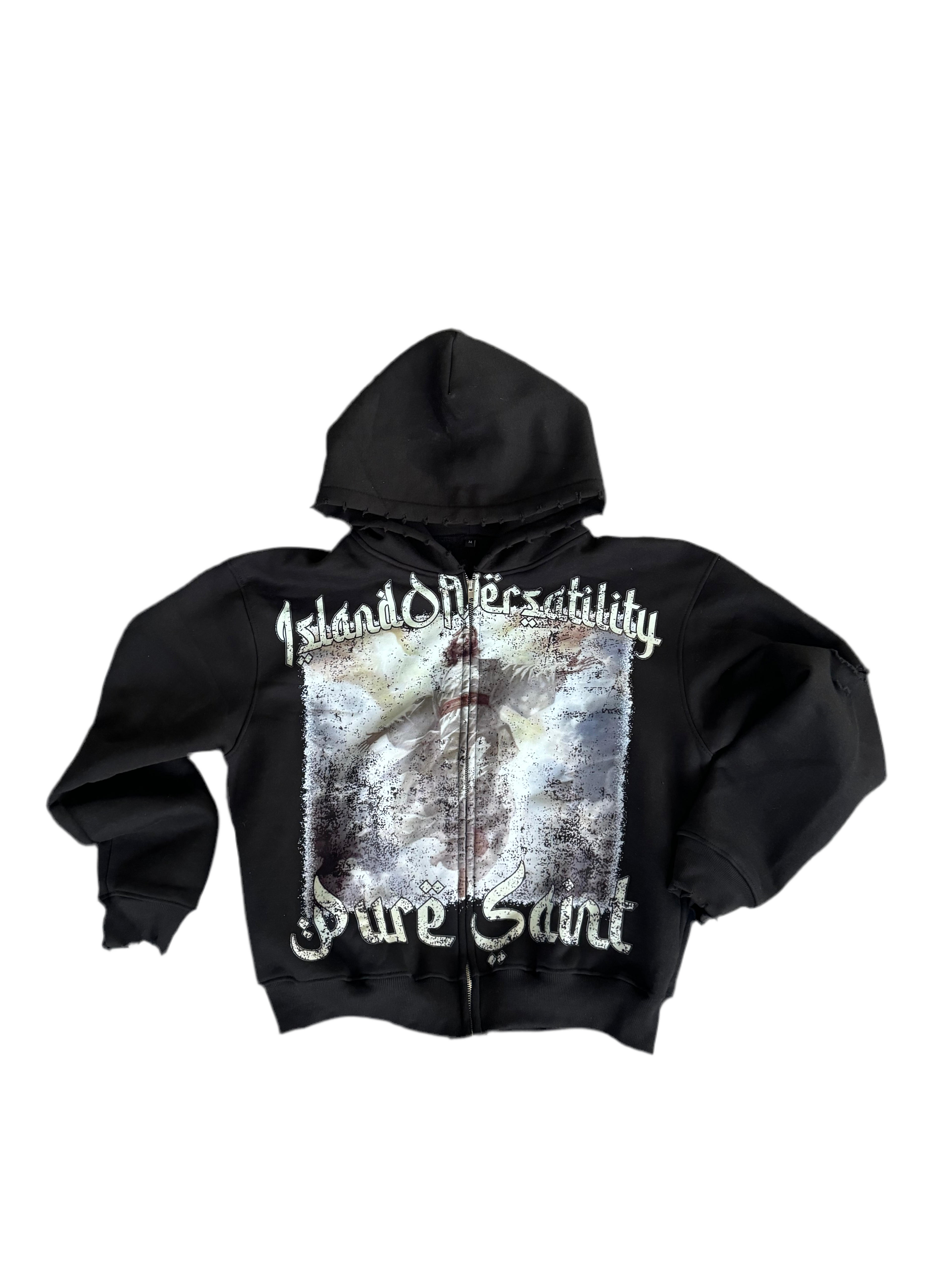 PURE SAINT ZIP UP.
